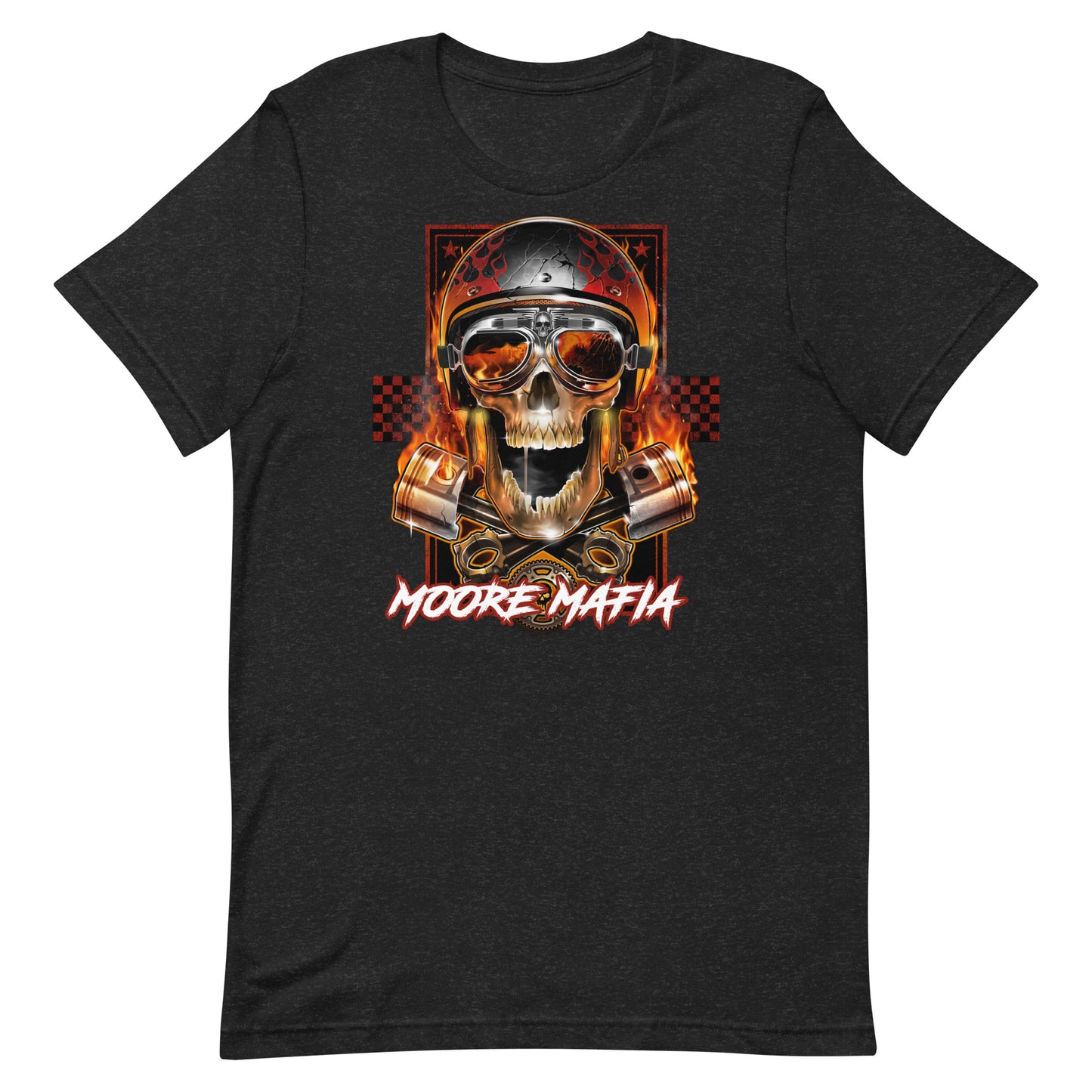 Flaming Skull Unisex T-shirt