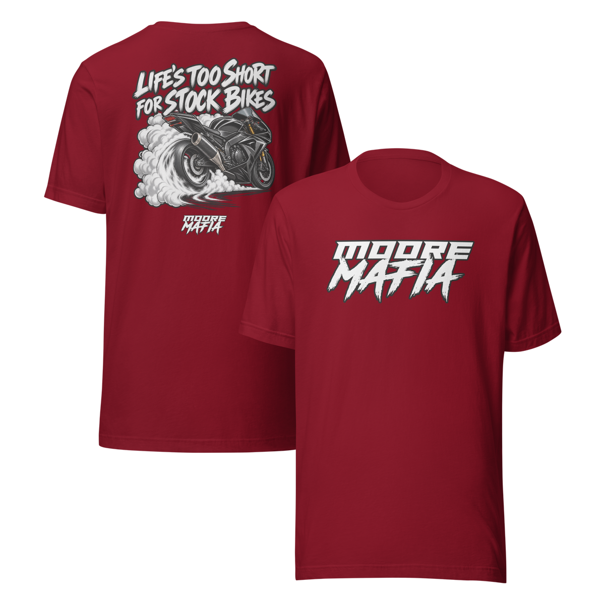 Life's Too Short For Stock Bikes Unisex T-Shirt ***35,000 BONUS ENTRIES *** ENDS 5PM EST 10/18/2026