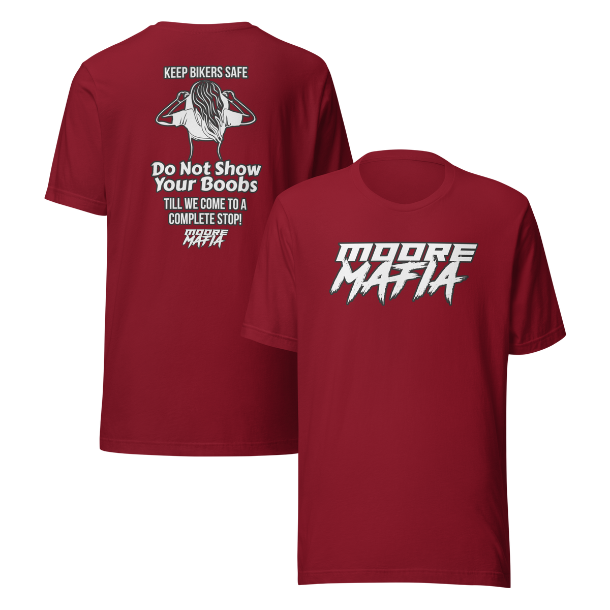 Keep Bikers Safe Unisex T-Shirt ***50,000 BONUS ENTRIES ***