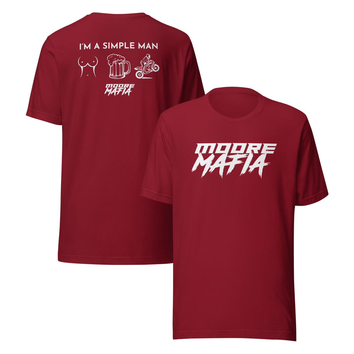 I'm A Simple Man Unisex T-Shirt ***50,000 BONUS ENTRIES ***