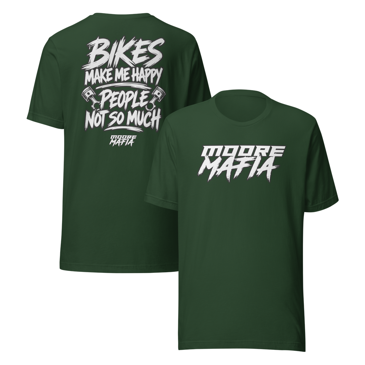 Bikes Make Me Happy People Not So Much Unisex T-Shirt ***35,000 BONUS ENTRIES *** ENDS 5PM EST 10/18/2026