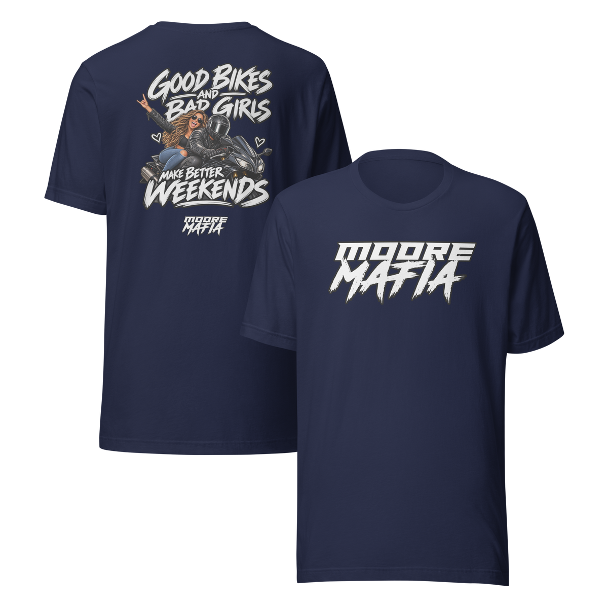 Good Bikes And Bad Girls Version 1 Unisex T-Shirt ***35,000 BONUS ENTRIES *** ENDS 5PM EST 10/18/2026
