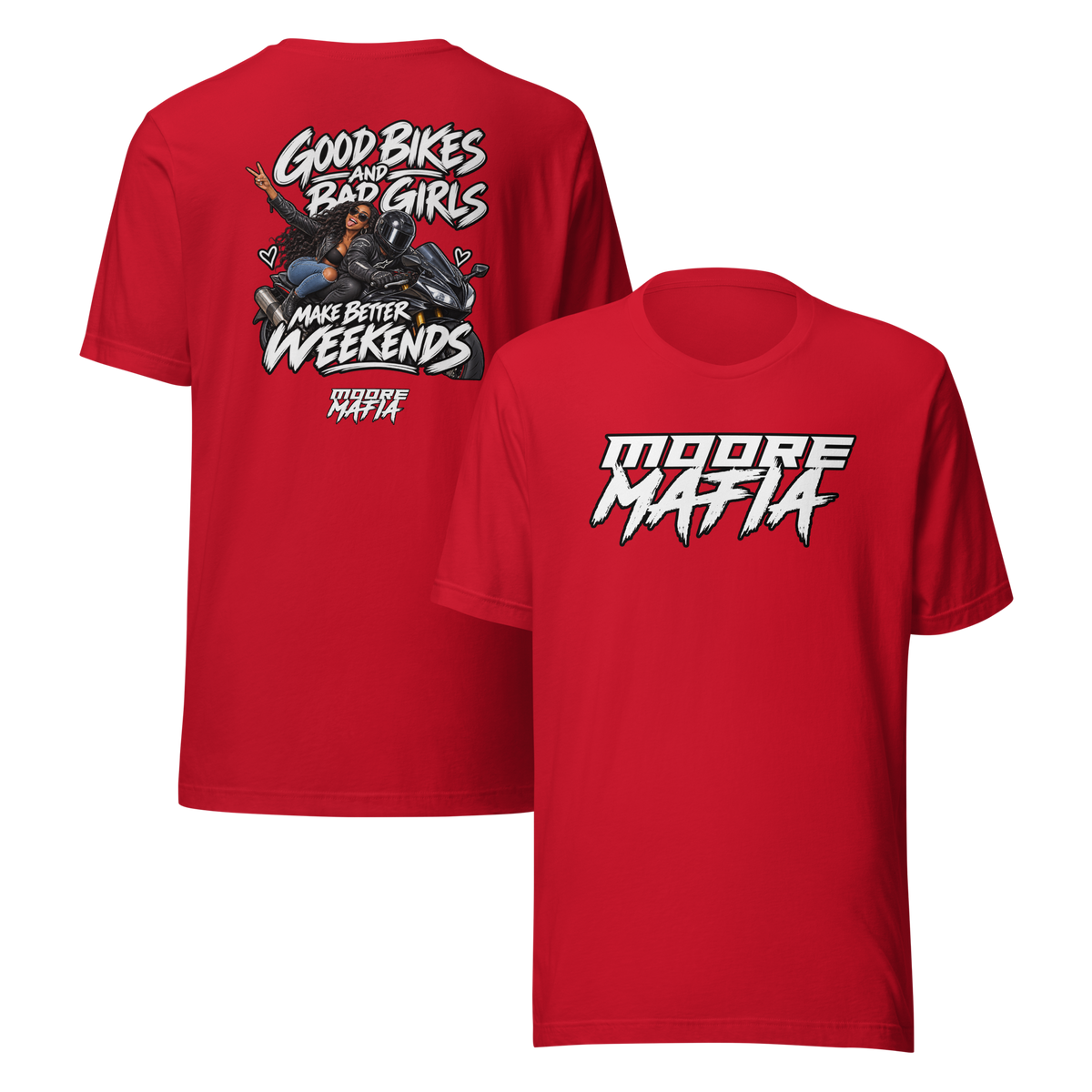 Good Bikes And Bad Girls Version 2 Unisex T-Shirt ***35,000 BONUS ENTRIES *** ENDS 5PM EST 10/16/2026