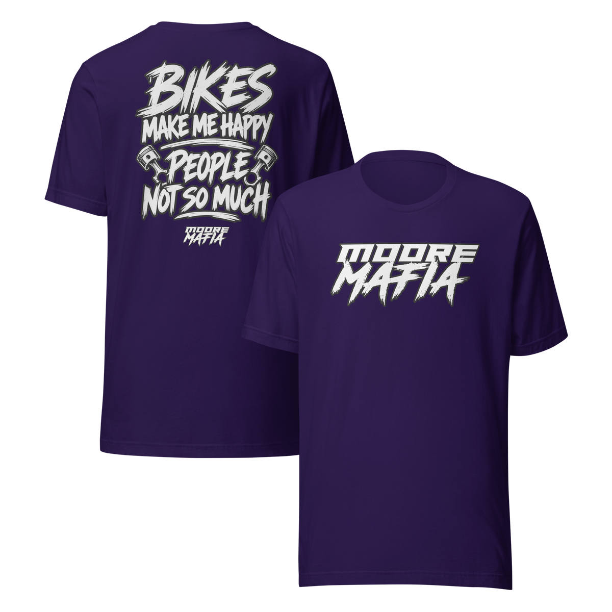 Bikes Make Me Happy People Not So Much Unisex T-Shirt ***35,000 BONUS ENTRIES *** ENDS 5PM EST 10/18/2026