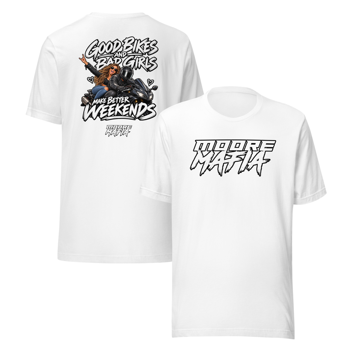 Good Bikes And Bad Girls Version 1 Unisex T-Shirt ***35,000 BONUS ENTRIES *** ENDS 5PM EST 10/18/2026