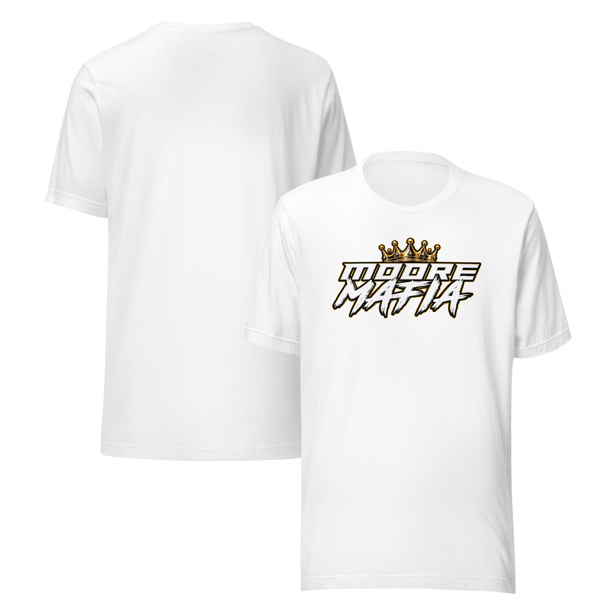 Moore Mafia Gold Crown Unisex T-Shirt ***50,000 BONUS ENTRIES ***