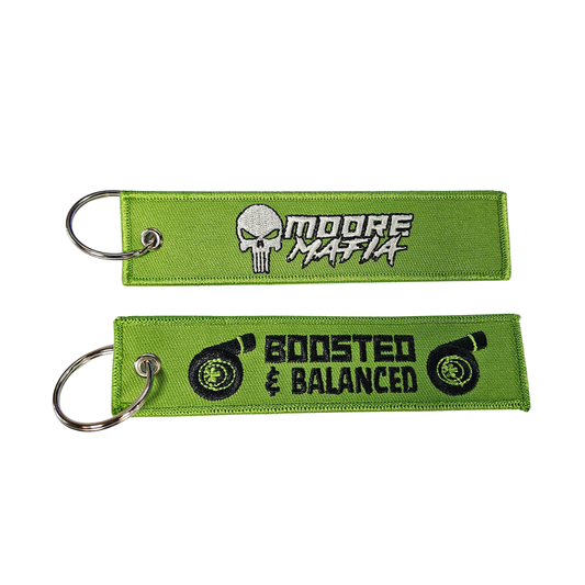 "Boosted & Balanced" Keychain