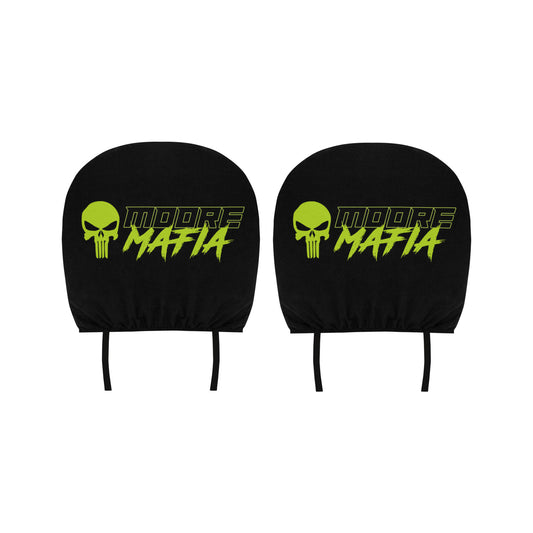 Moore Mafia Headrest Covers Car Headrest Cover (2pcs)